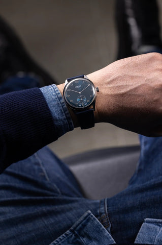 Vulcain Grand Prix Small Second Blue 690175A30
