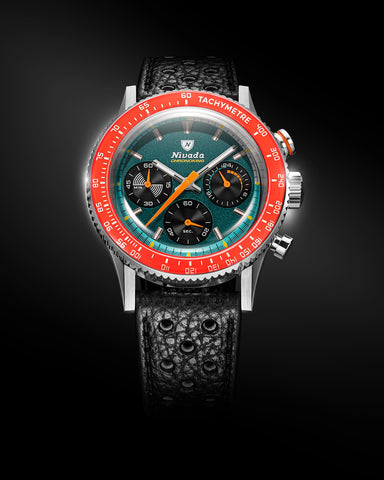 Nivada Grenchen Chronoking Mecaquarz Racing Green 87051Q