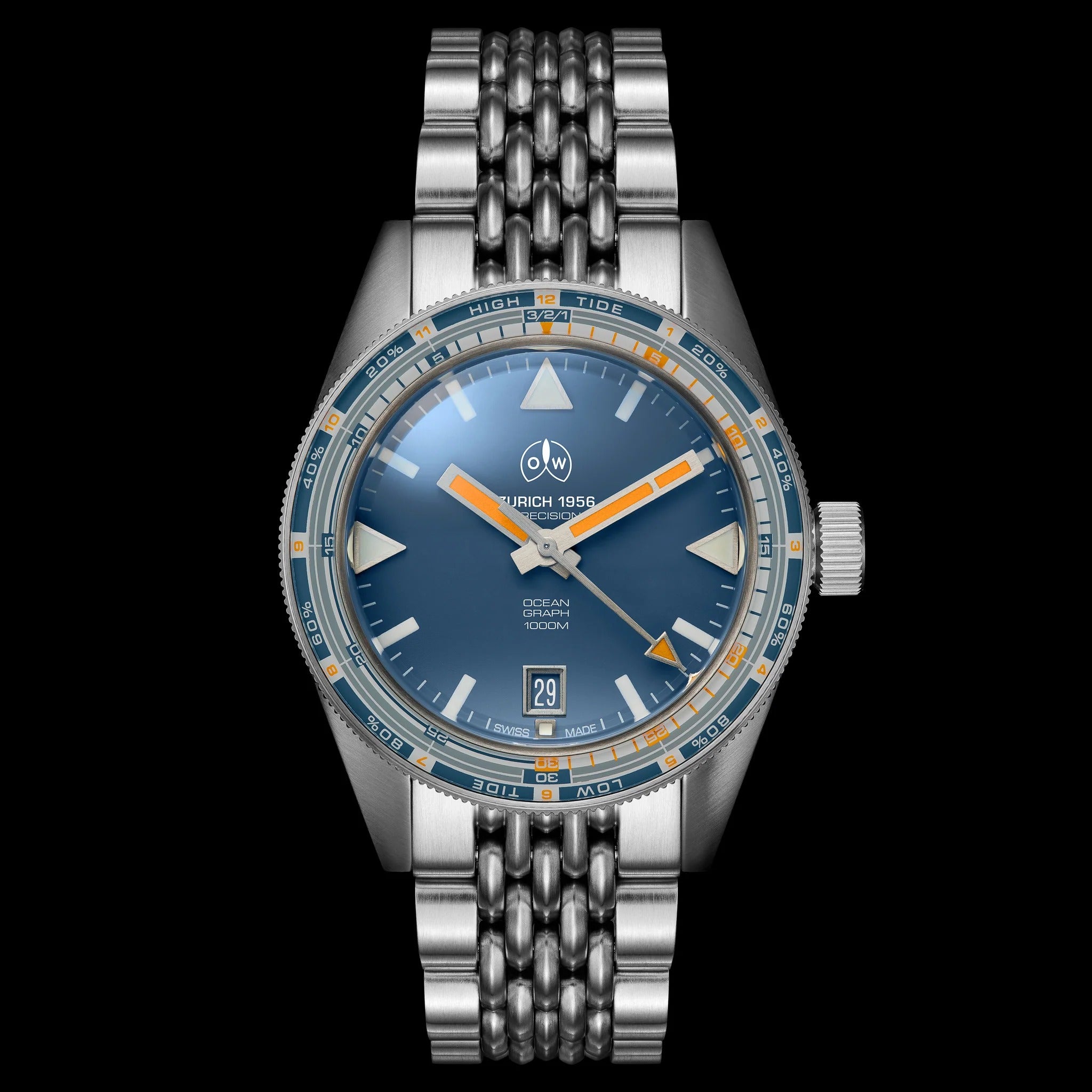Set: Perlon strap + steel strap