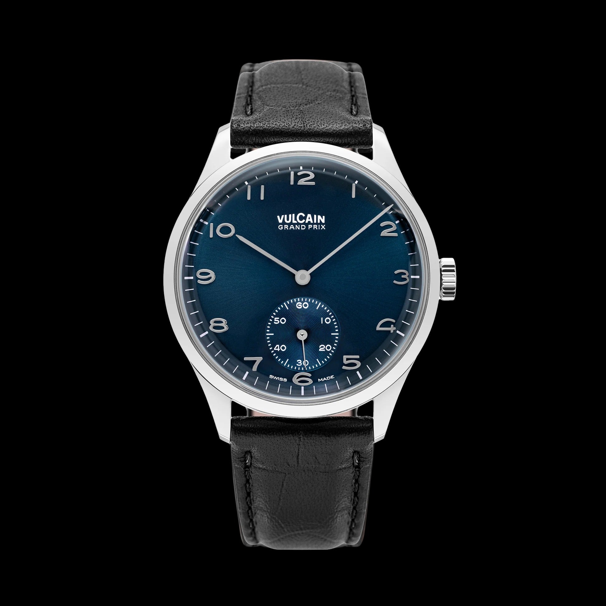 Black leather strap