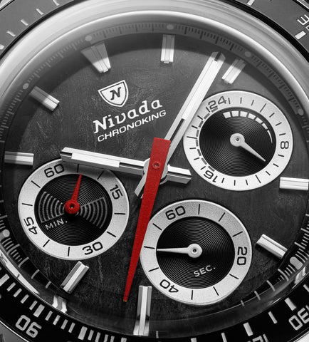 Nivada Grenchen Chronoking Mecaquarz Racing Black 87048Q