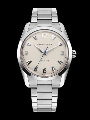 Nivada Grenchen Antarctic 35mm Eggshell - Beige Lume 35001M