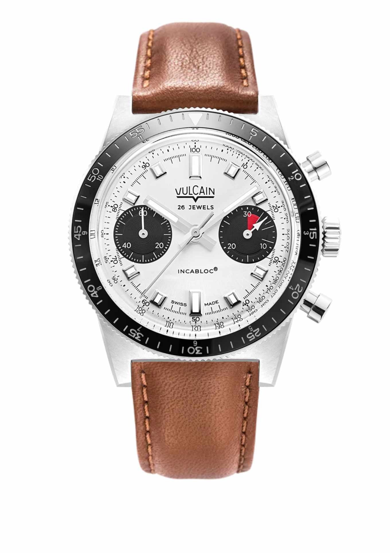 Brown leather strap