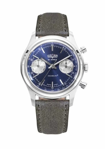 Vulcain Chronograph Blue