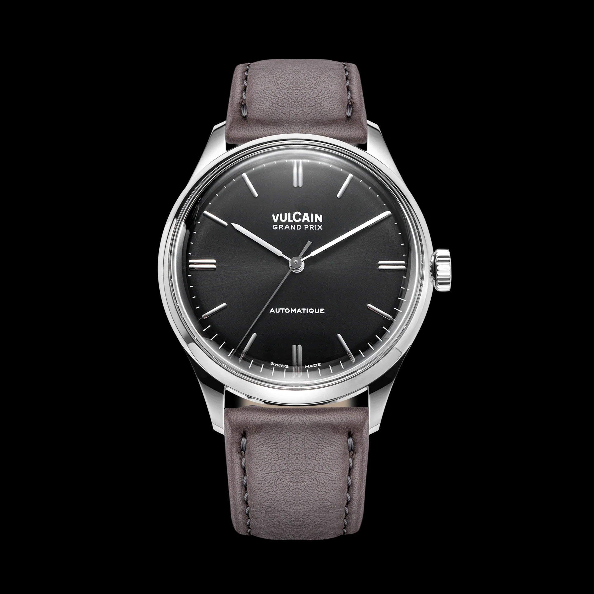 Lederband Grau