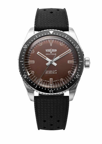 Vulcain Skindiver Nautique Brown 660170A47