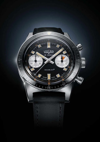 Vulcain Skindiver Chronograph Black 590176A07