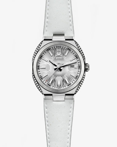 ID Geneve Circular S - Silver - Brushed Sides