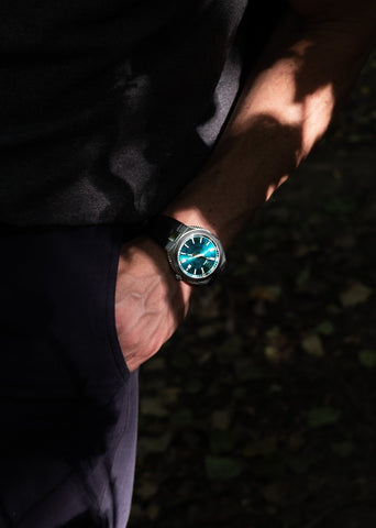 ID Geneve Circular S - Green - Fluted Sides