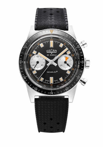 Vulcain Skindiver Chronograph Black 590176A07