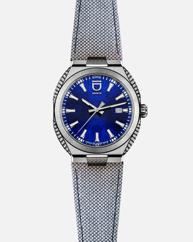 ID Geneve Circular S – Blue – Brushed Sides