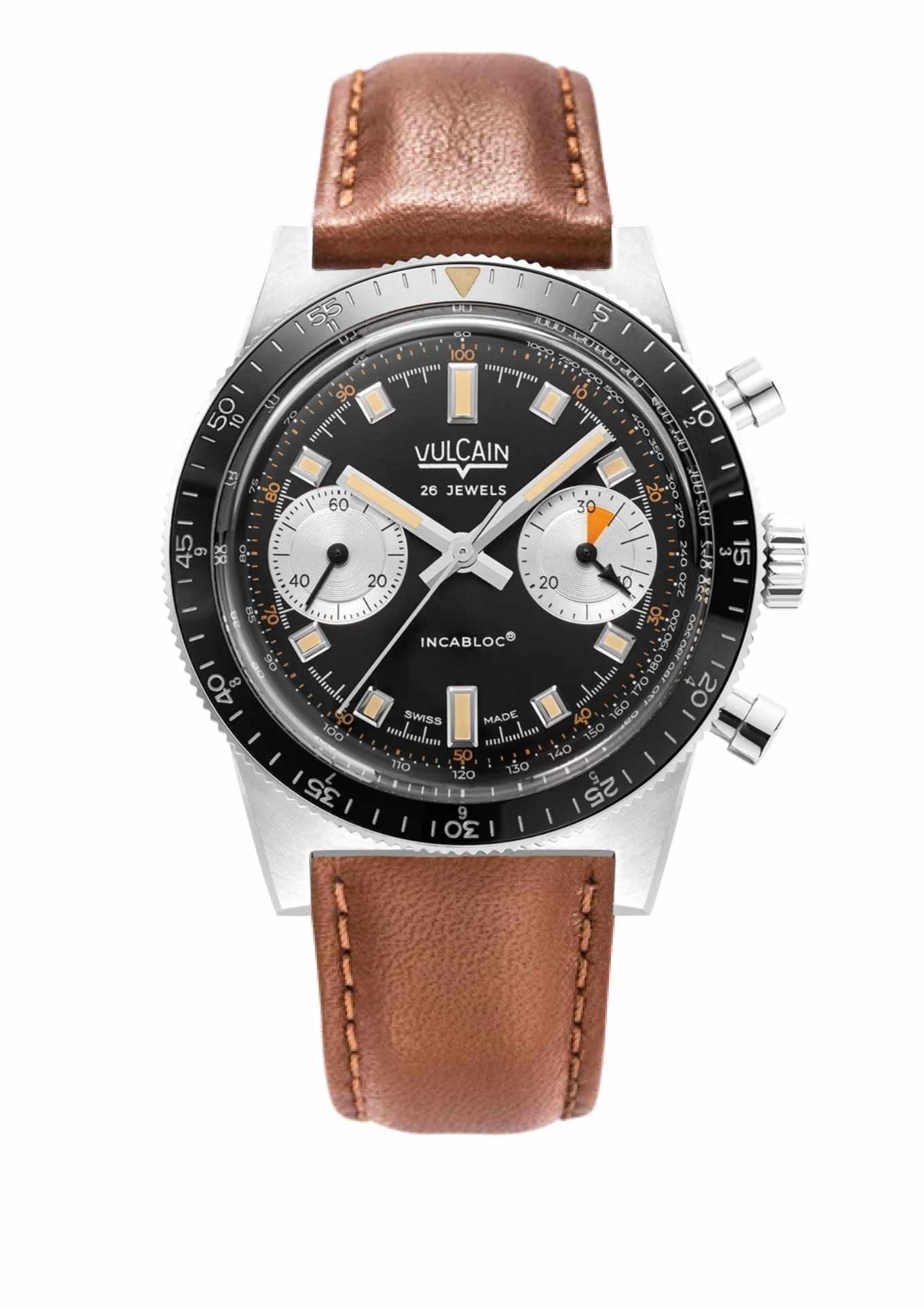 Brown leather strap