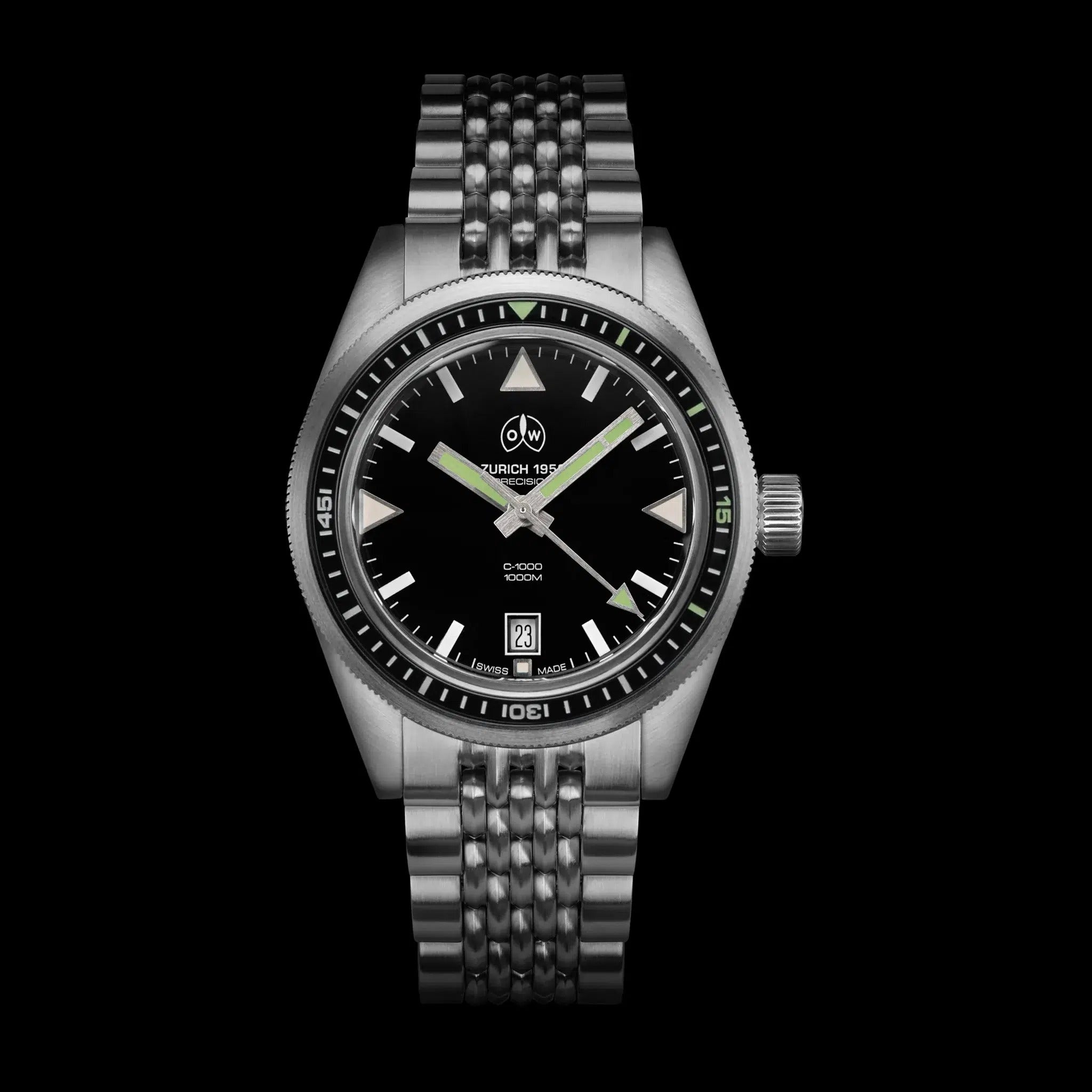 Set: nylon strap + stainless steel strap