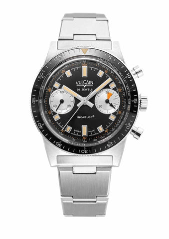 Vulcain Skindiver Chronograph Black 590176A07