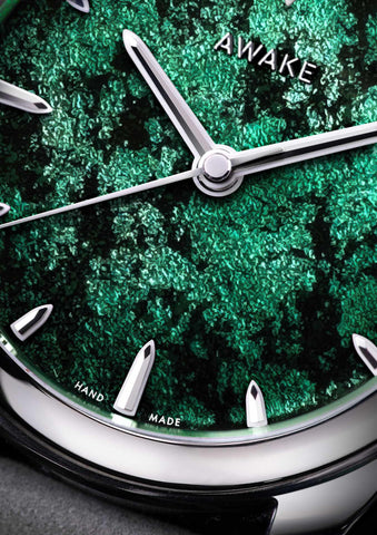 Awake-sơn-mai-frosted-leaf-green-limited-edition 3
