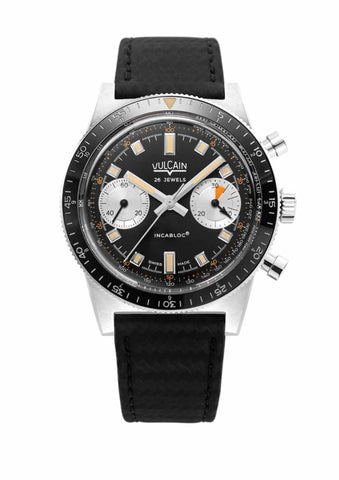 Vulcain Skindiver Chronograph Black 590176A07