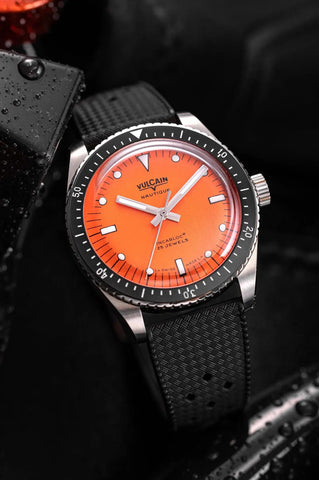 Vulcain Skindiver Nautique Orange 660170A67