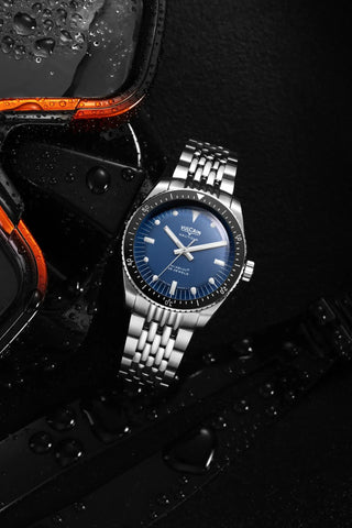 Vulcain Skindiver Nautique Blue - White Lume 660170B37