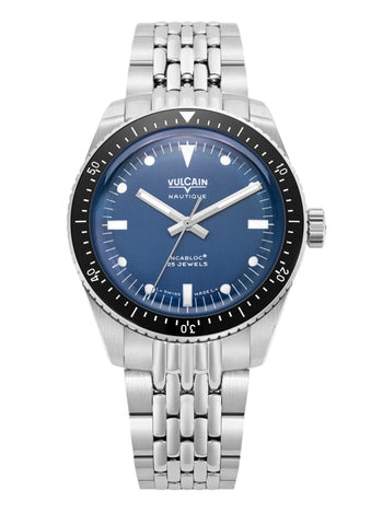 Vulcain Skindiver Nautique Blue - White Lume 660170B37