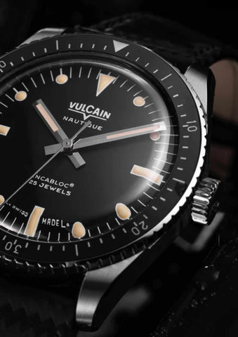 Vulcain Skindiver Black
