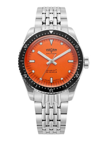 Vulcain Skindiver Nautique Orange 660170A67