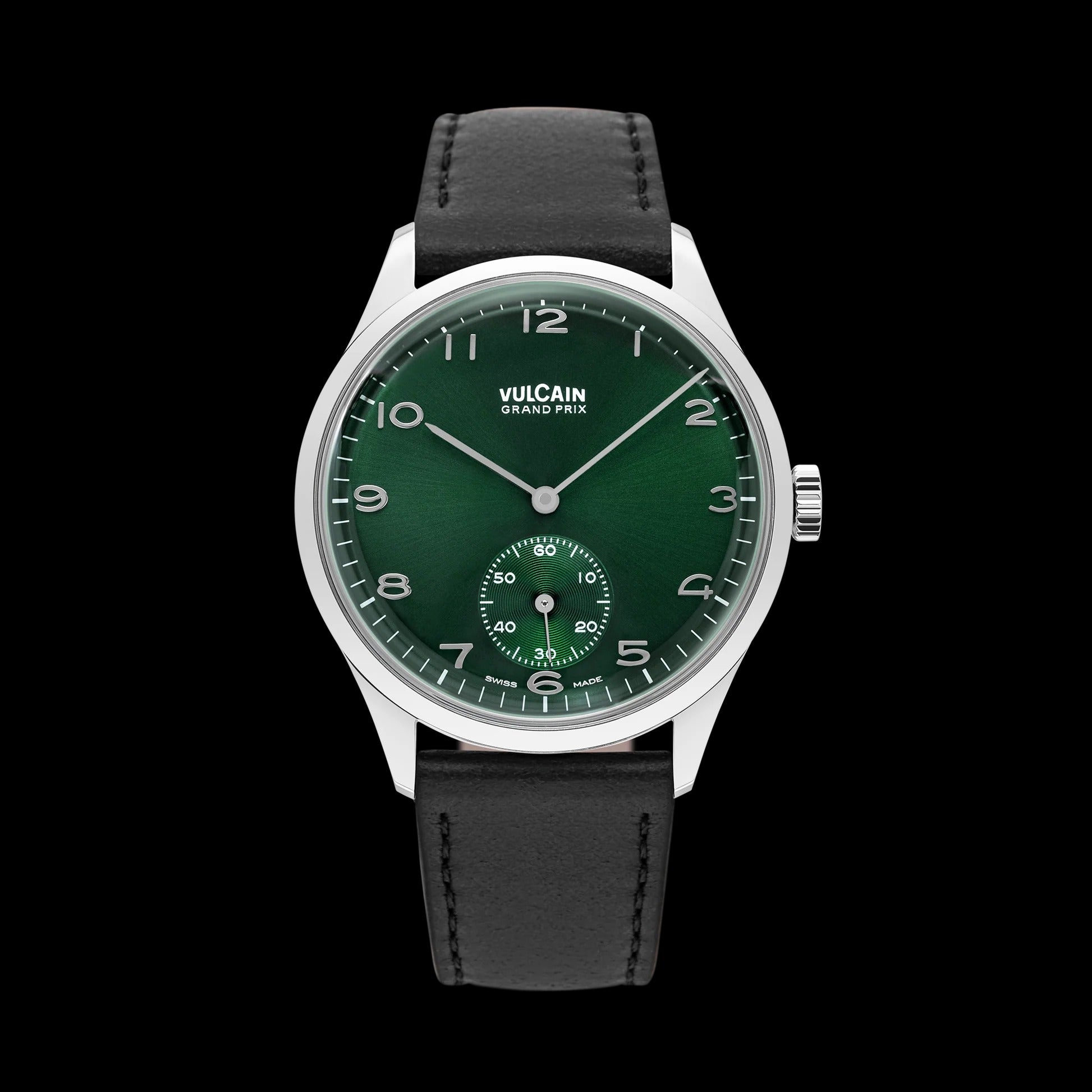 Black leather strap