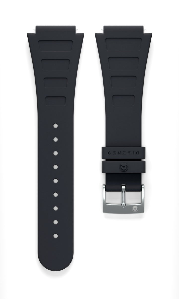 Black rubber strap