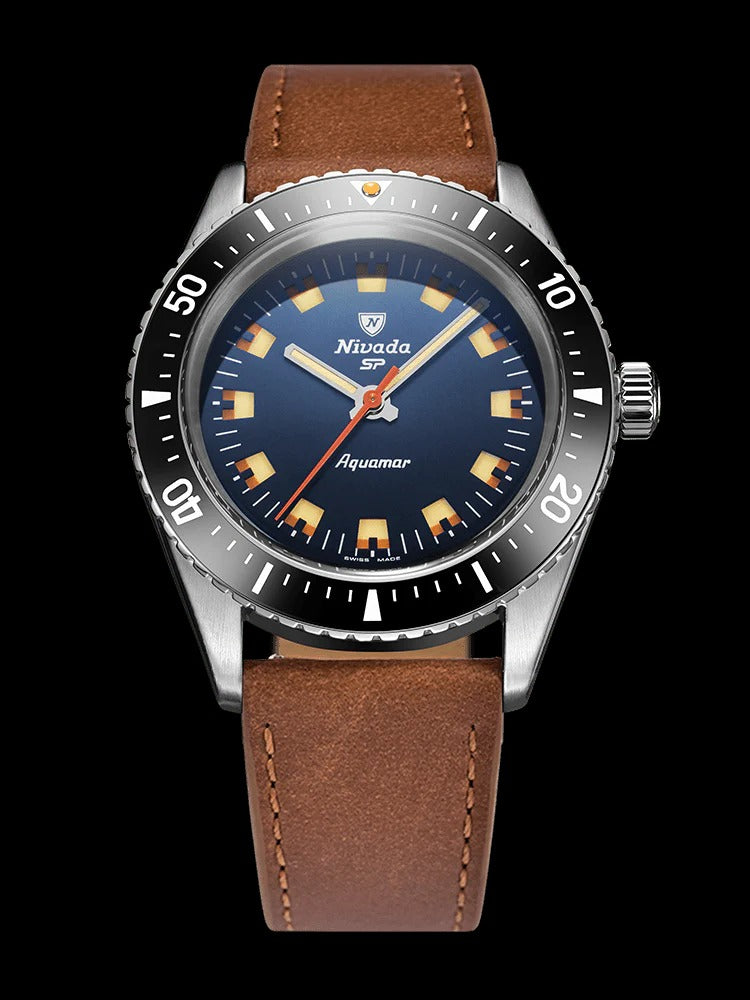 Brown leather strap