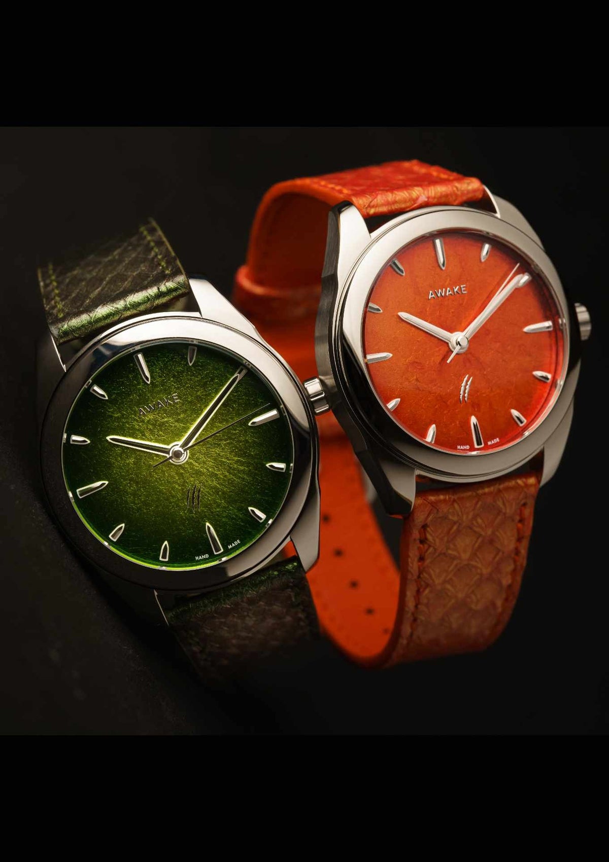 Awake-sơn-mai-silver-leaf-jurassic-watch-t-rex-limited-edition 9