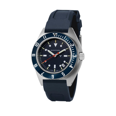 MARATHON Blue Yonder SSNAV-D Steel Navigator Quarz WW194013SS
