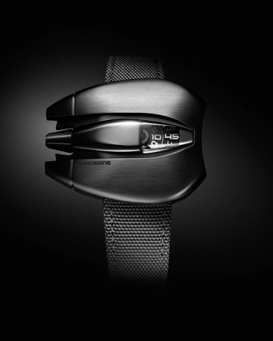 SpaceOne Jumping Hour Black