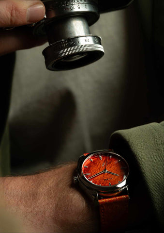 Awake-sơn-mai-silver-leaf-jurassic-watch-t-rex-limited-edition 19