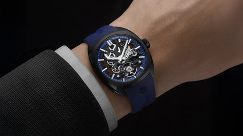 Favre Leuba Chief Skeleton DLC - Blue