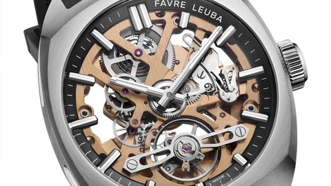 Favre Leuba Chief Skeleton - Black