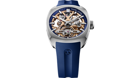 Favre Leuba Chief Skeleton - Blue