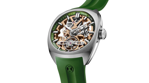 Favre Leuba Chief Skeleton - Green