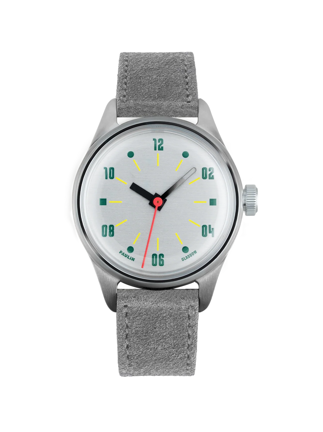 Lederband Grau - S