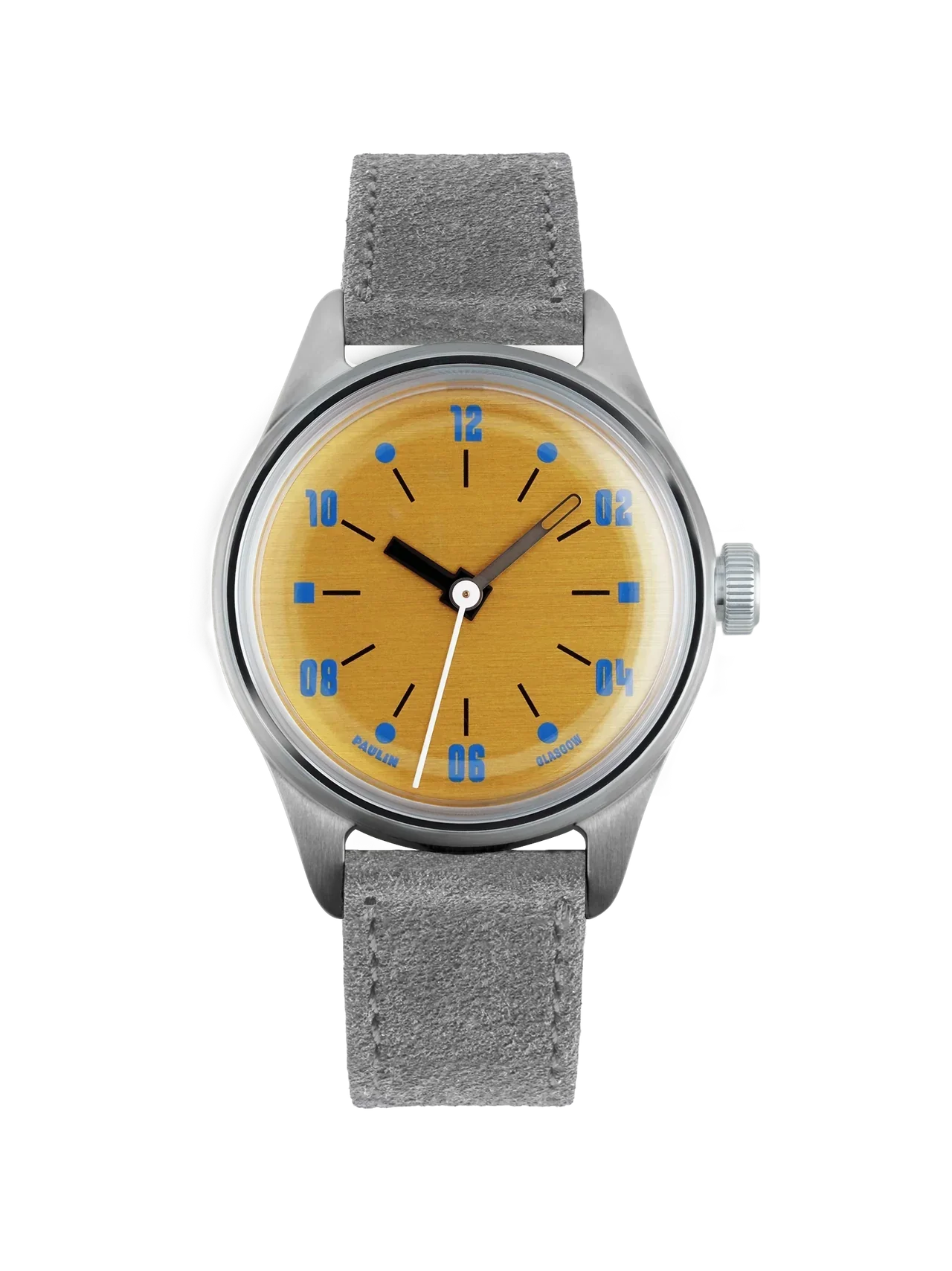 Lederband Grau - S