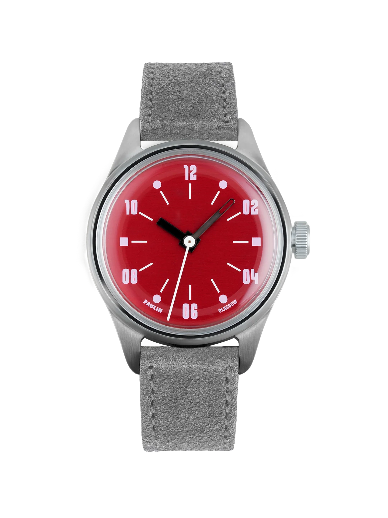 Lederband Grau - S