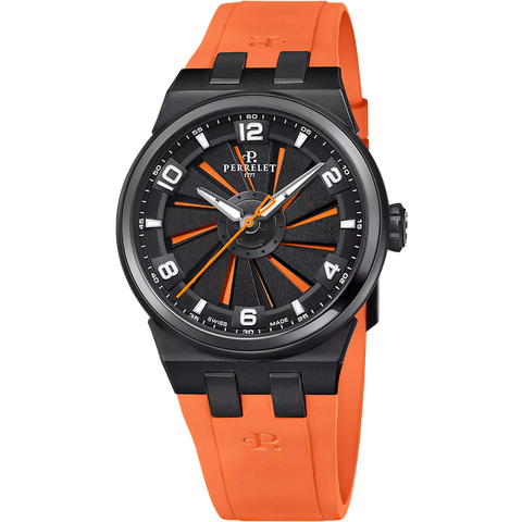 Perrelet Turbine Titanium 41 Orange A4067/3