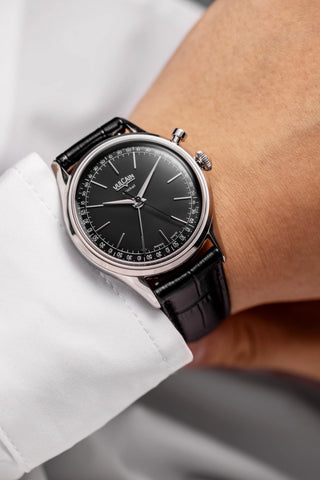 Vulcain Cricket President 39 - Black