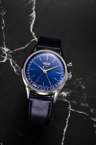 Vulcain Cricket President 39 - Blue