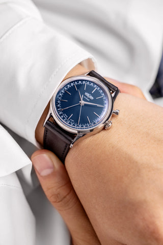 Vulcain Cricket President 39 - Blue